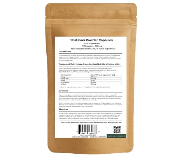shatavari powder capsules